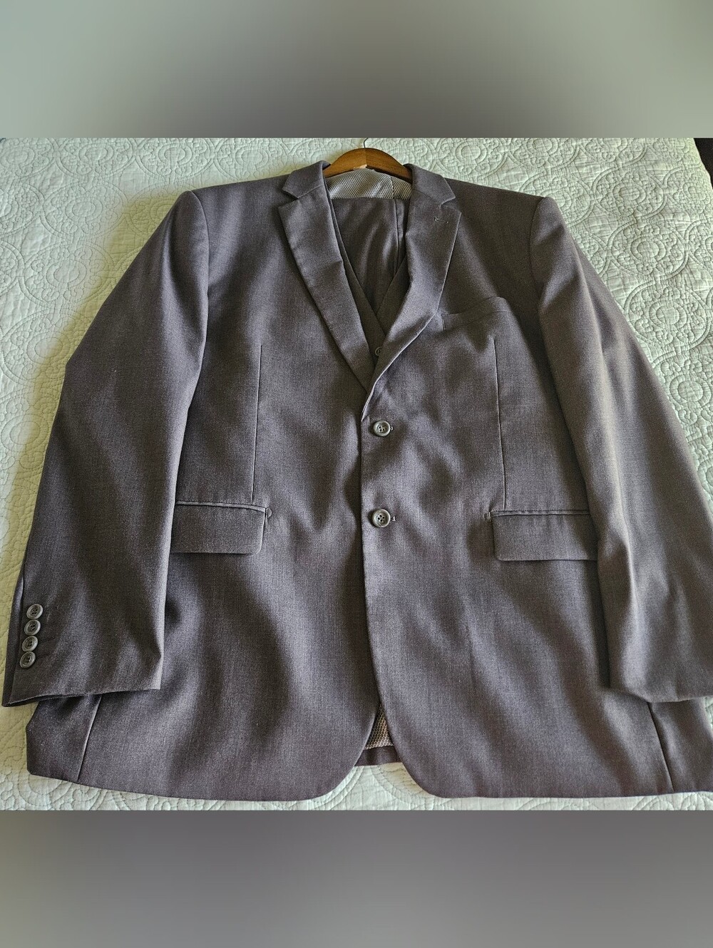 Vinci 3 Piece Grey Suit